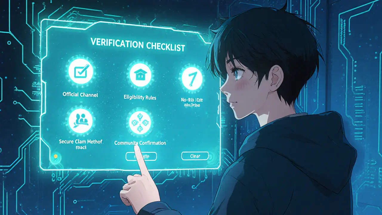How to verify a real RBT airdrop