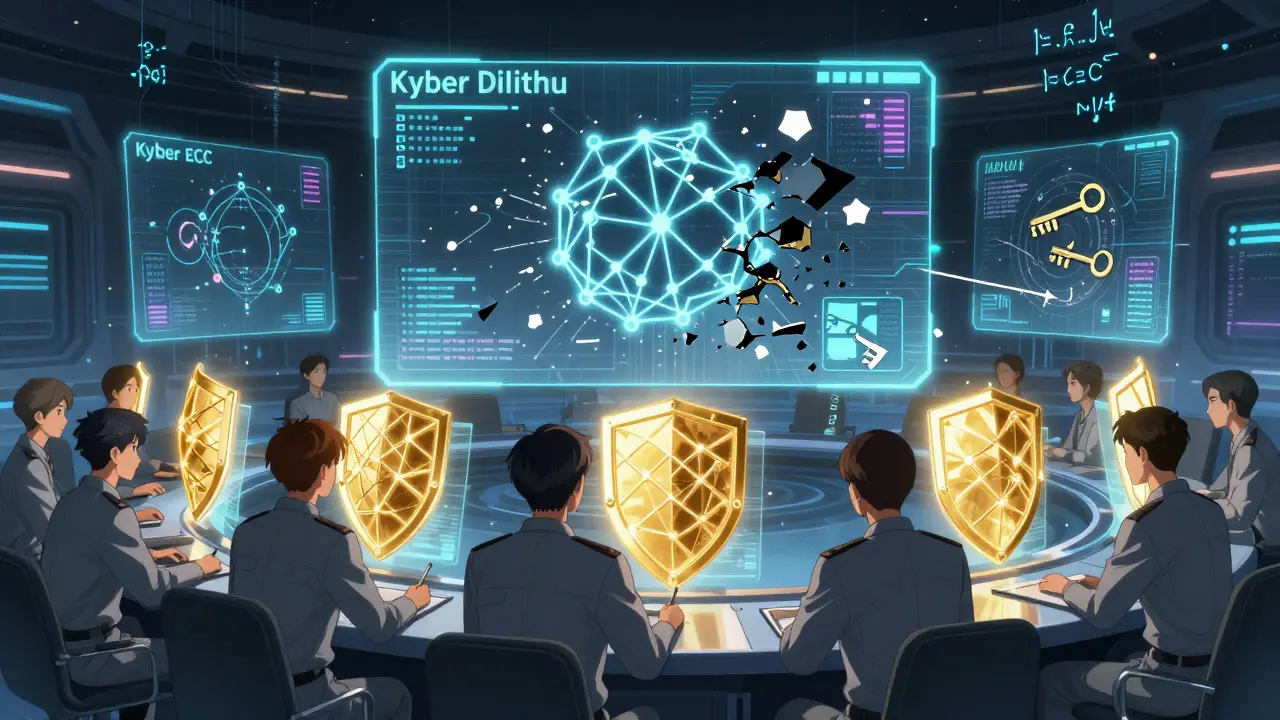 NIST scientists monitor holographic quantum-resistant algorithms as old encryption breaks apart.