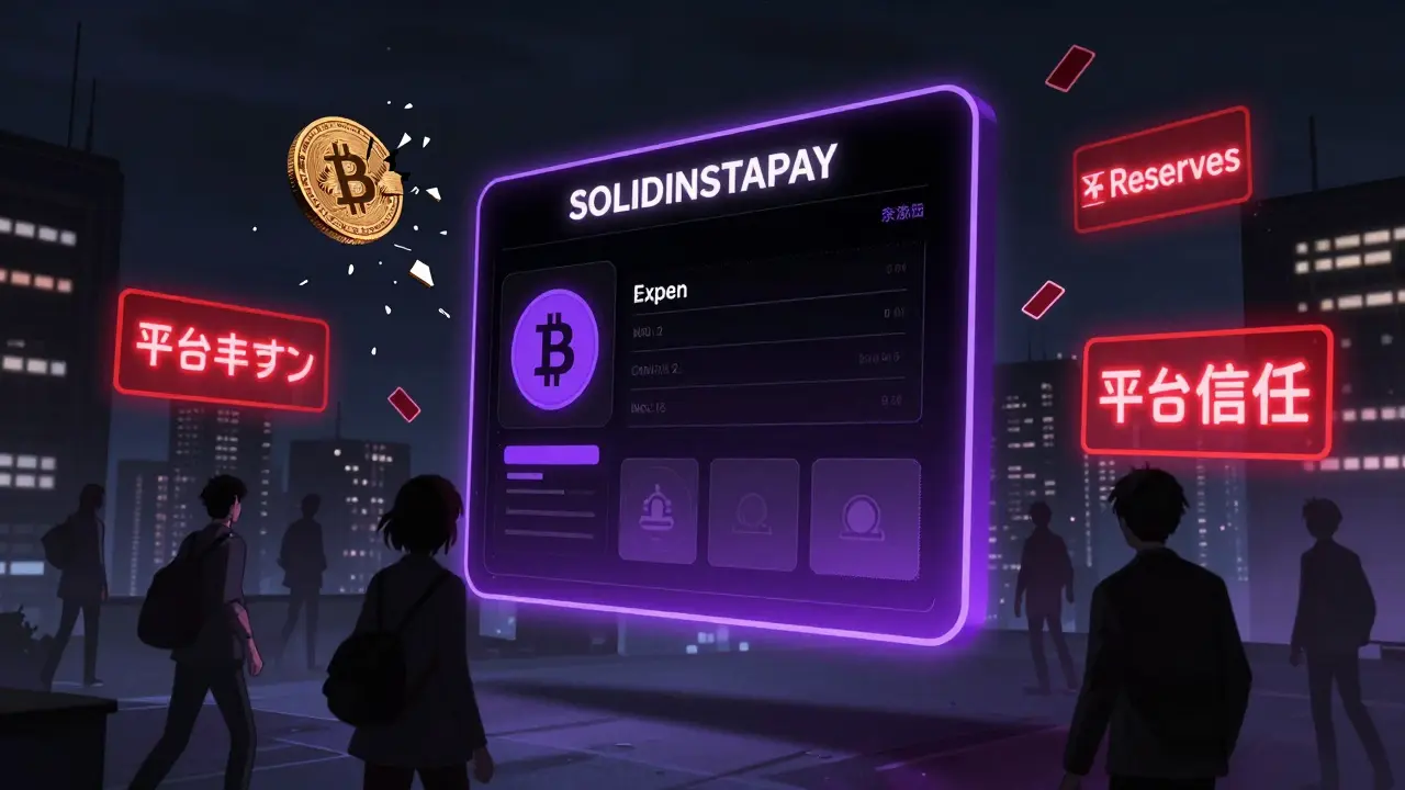 SOLIDINSTAPAY Crypto Exchange Review: Why This Platform Is Too Risky to Use
