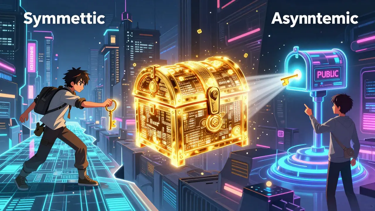 Symmetric vs Asymmetric Encryption in Crypto: Which One Keeps Your Coins Safe?