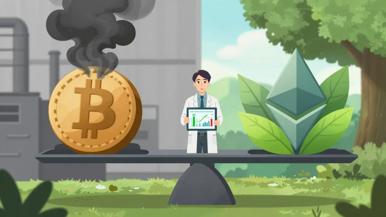 Analyst weighing crypto environmental impact vs value