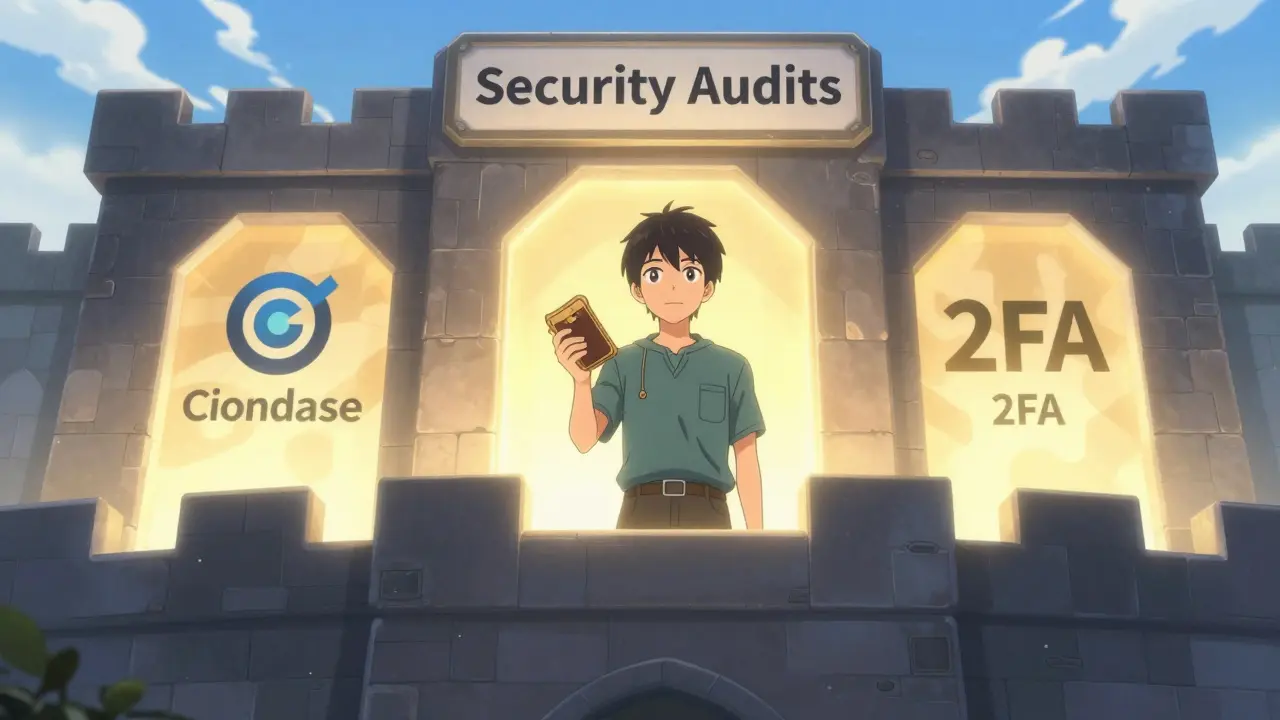Secure fortress protecting user with hardware wallet and audits