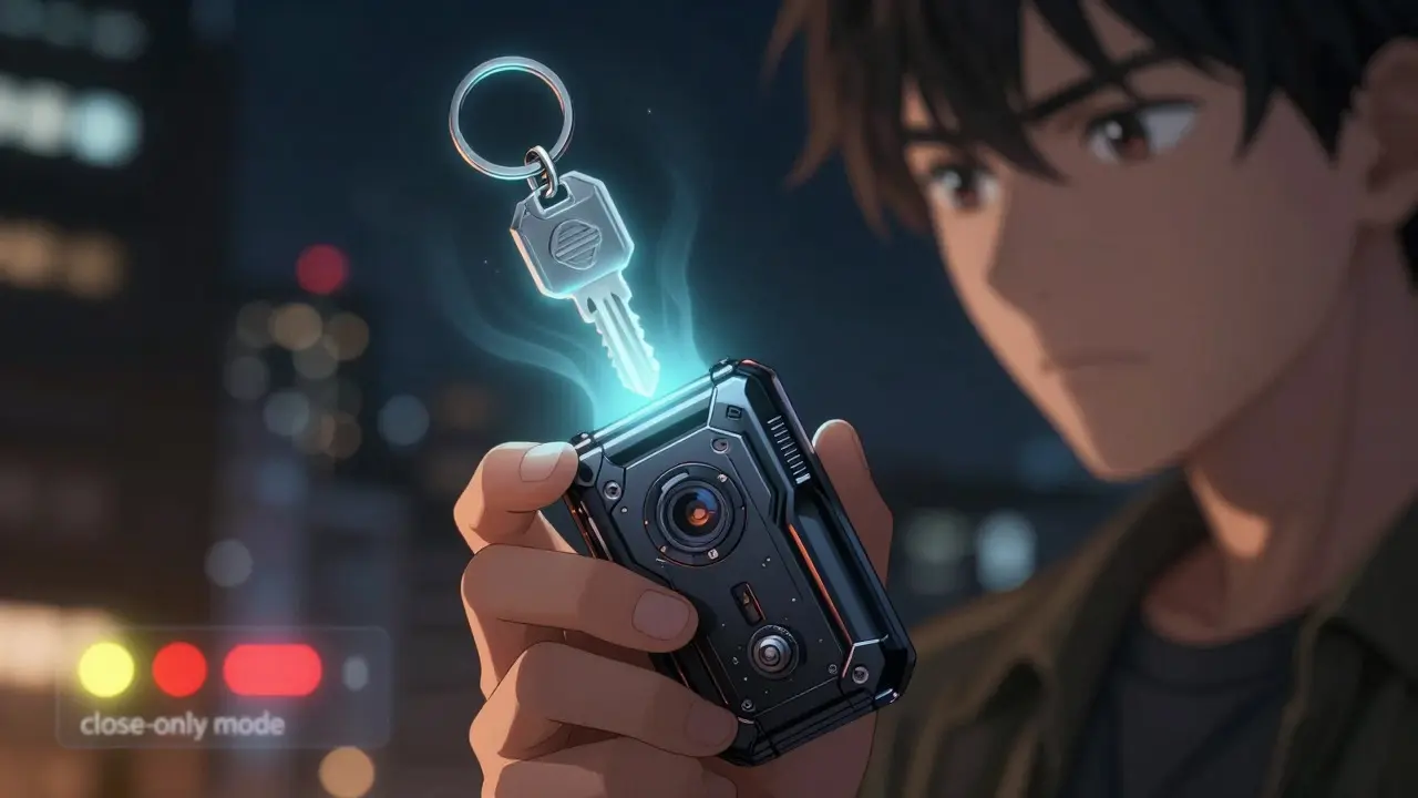 Anime close-up of a hand holding a crypto wallet with digital overlay